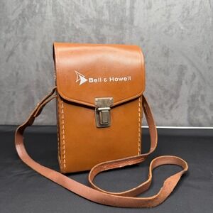 Bell & Howell One-Nine 8mm Movie Camera Unisex OS Brown Leather Case Vintage